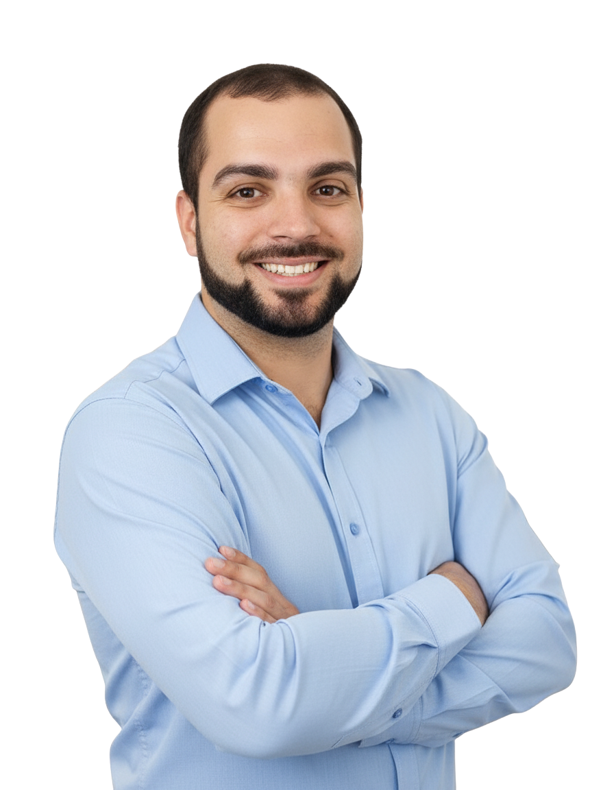 Desenvolvedor Júnior representando tecnologia e eficiência